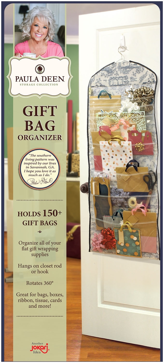 20200 Paula Deen Everyday Door Hanging Gift Bag Organizer