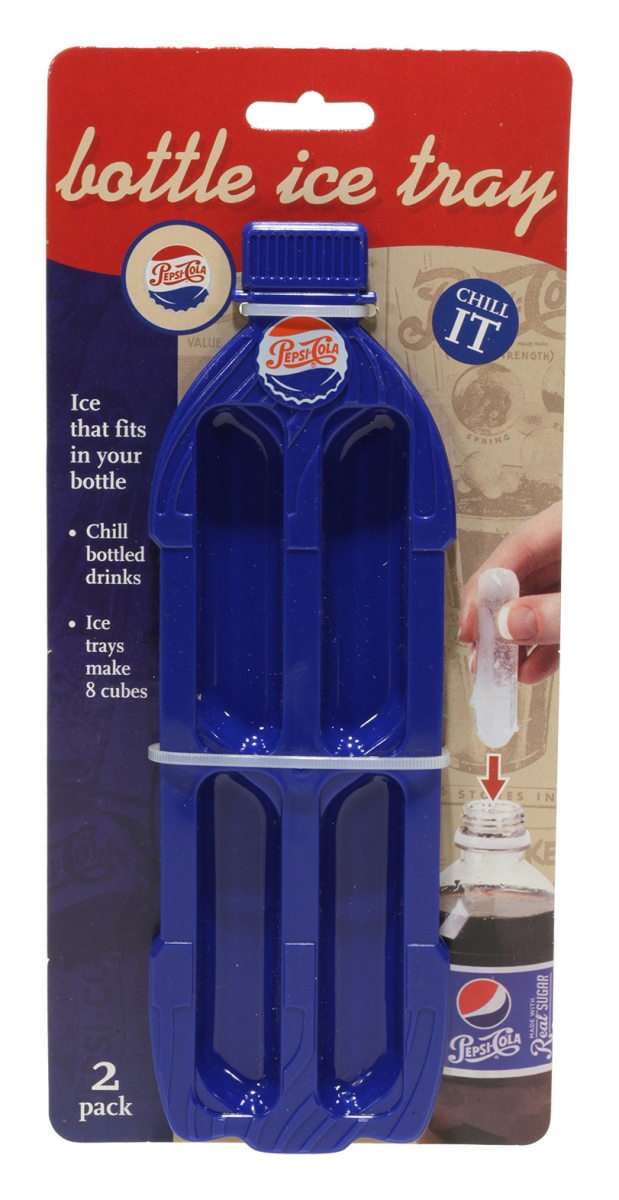 18000p2 Pepsi Heritage Logo Bottle Ice Stick Trays, Pack Of 2 & Set Of 2