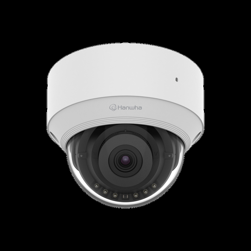 QND-C8013R 5MP Wisenet Q Network Indoor Dome Camera, White