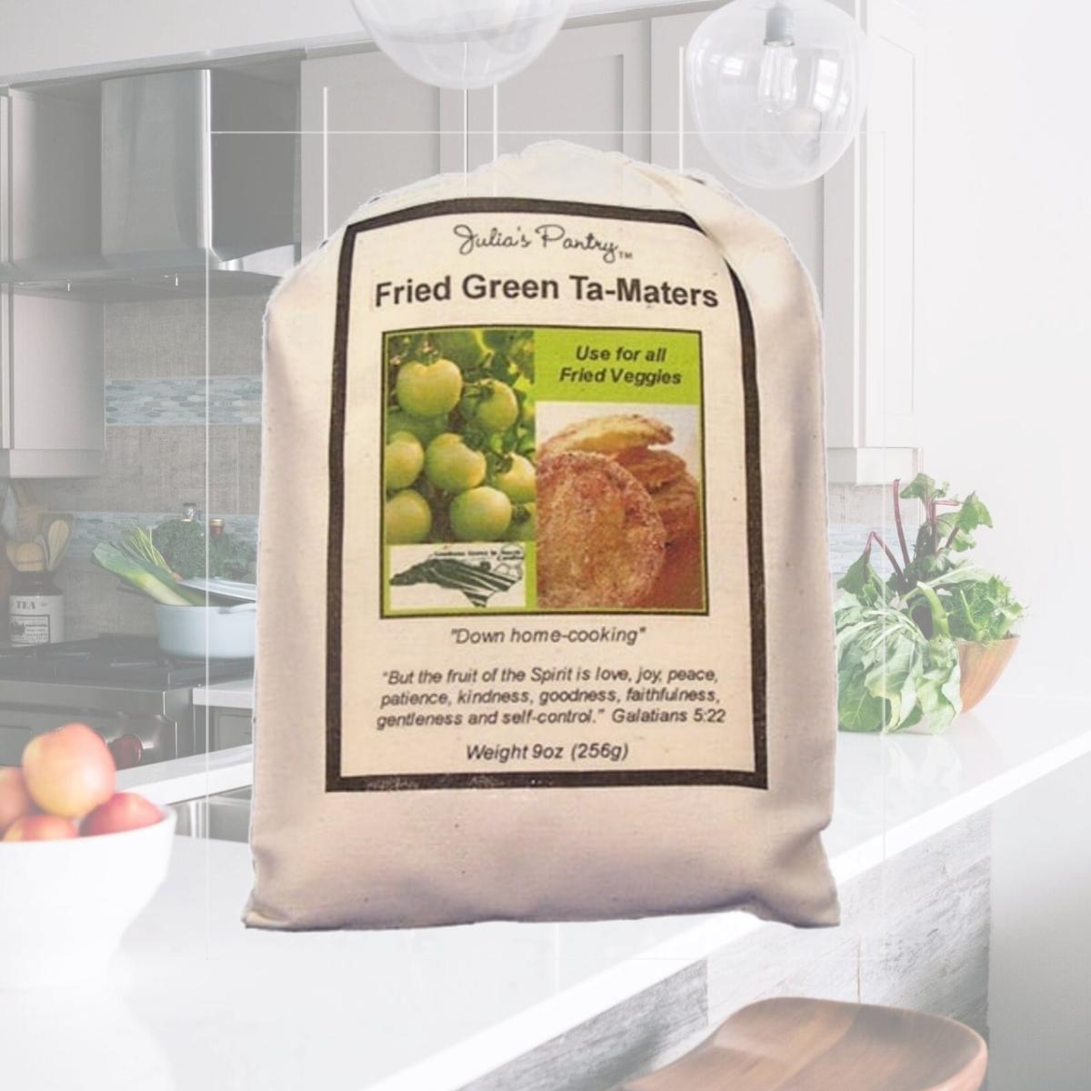 Picture of Julia's Pantry JP620  Fried Green Ta-Maters Mix- 9oz Cloth- Pack of 4