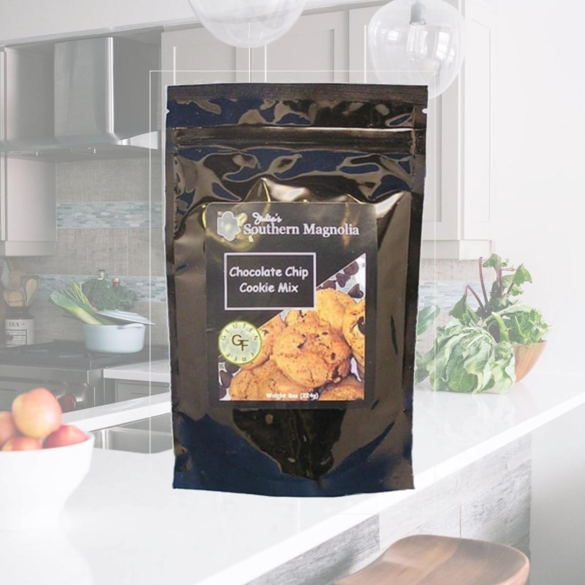 Picture of Julia's Pantry SM332 Gluten Free Chocolate Chippers Cookie Mix - 8oz bag- Pack of 4