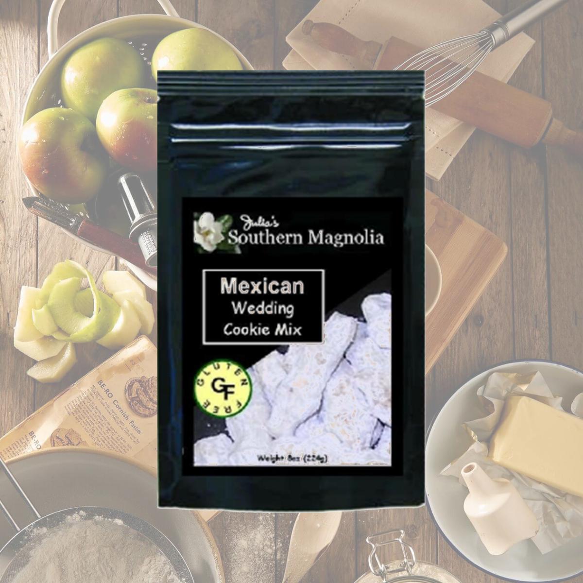 Picture of Julia's Pantry SM336 Gluten Free Mexican Wedding Cookie Mix - 8oz bag- Pack of 4