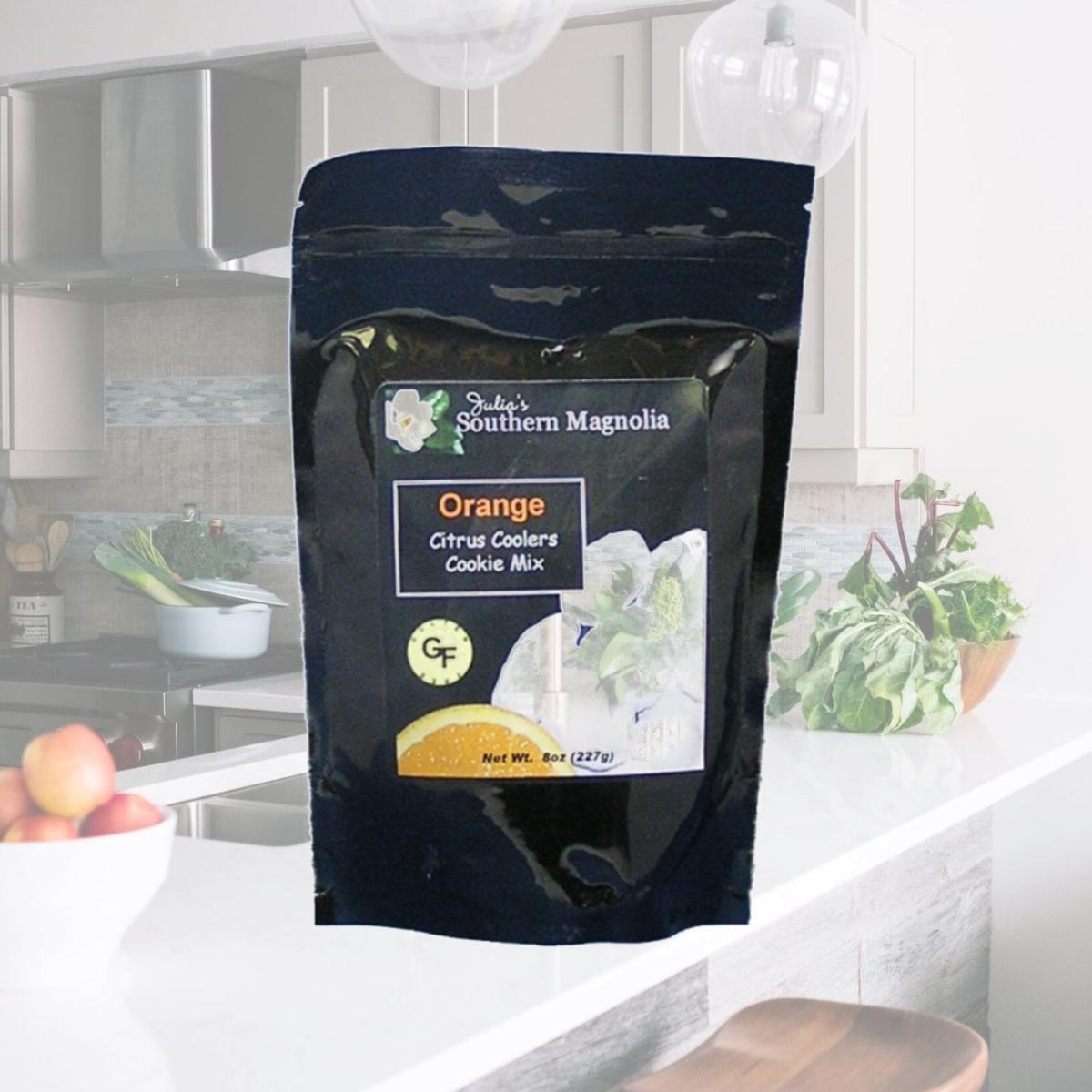 Picture of Julia's Pantry SM340 Gluten Free Orange Citrus Coolers Cookie Mix - 8oz bag- Pack of 4