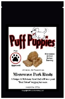 Pp02 8 Oz Puff Puppies Dog Treats