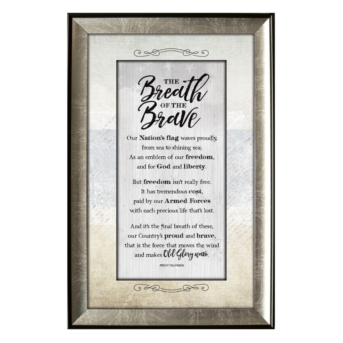 James Lawrence 3482 The Breath Of The Brave Soulful Journey Framed Wall Art