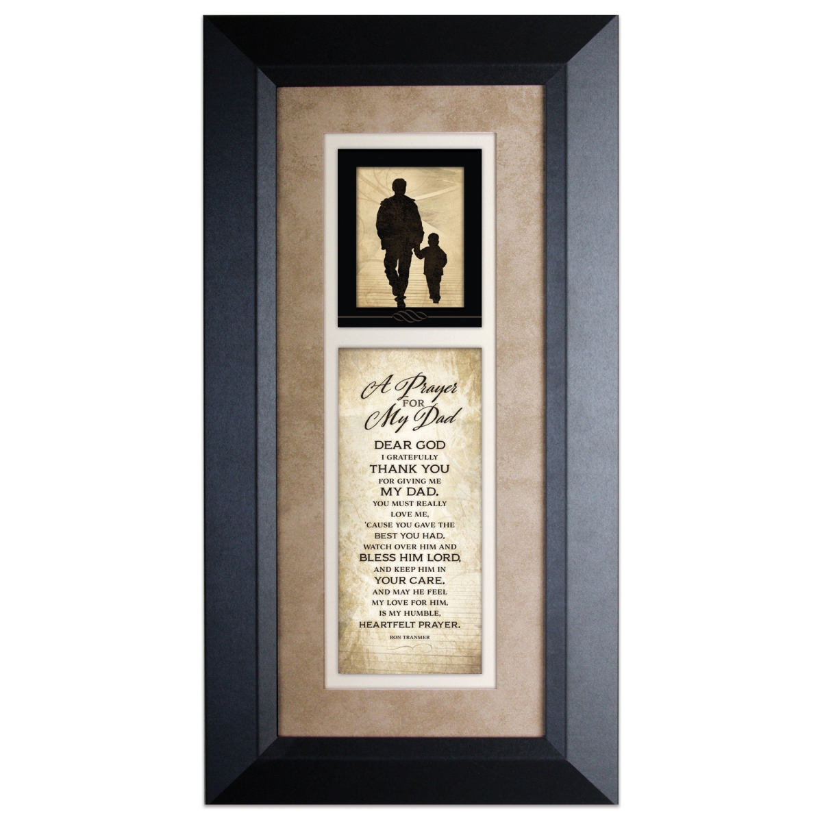 James Lawrence 3811 Prayer For My Dad Wood Framed Art With Easel