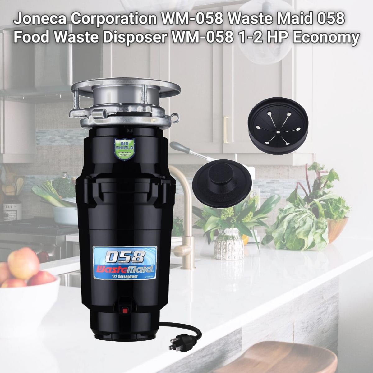 Picture of Joneca Corporation WM-058 Waste Maid 058 Food Waste Disposer  WM-058 1-2 HP Economy