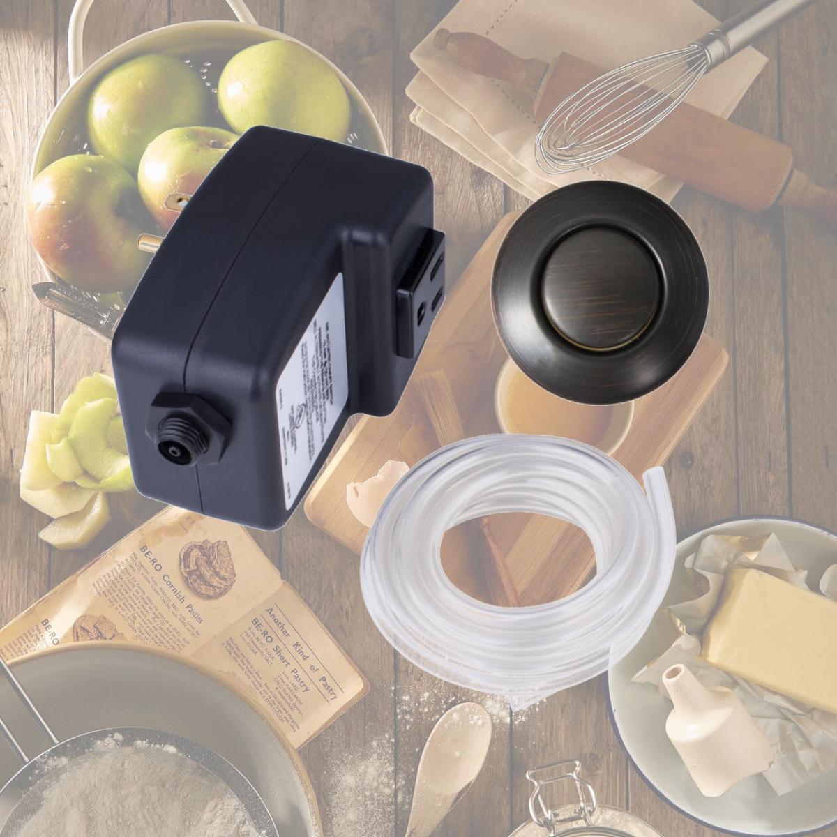 Picture of Mr. Scrappy 20-MSAS-65-ORB Single Outlet Garbage Disposal On & Off Air Switch, Oil-Rubbed Bronze