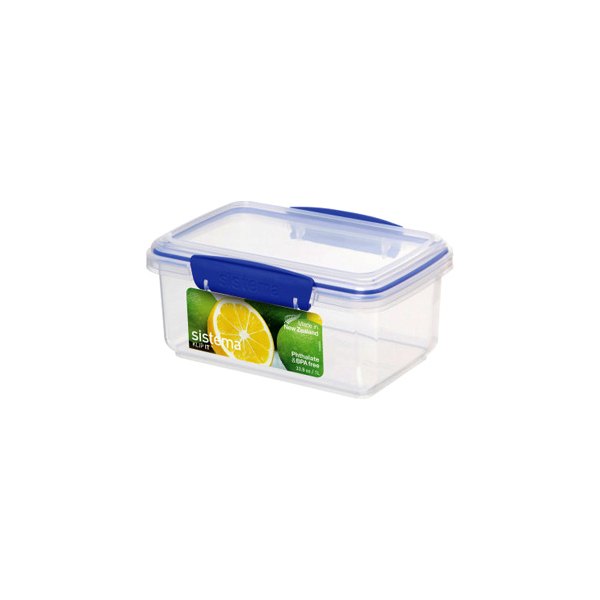 Rubbermaid Food Products 1600zs 1 Ltr Rectangular Food Storage Container - Pack Of 6