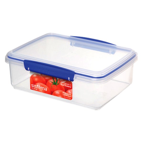 Rubbermaid Food Products 1700zs 2 Ltr Rectangular Food Storage Container - Pack Of 6