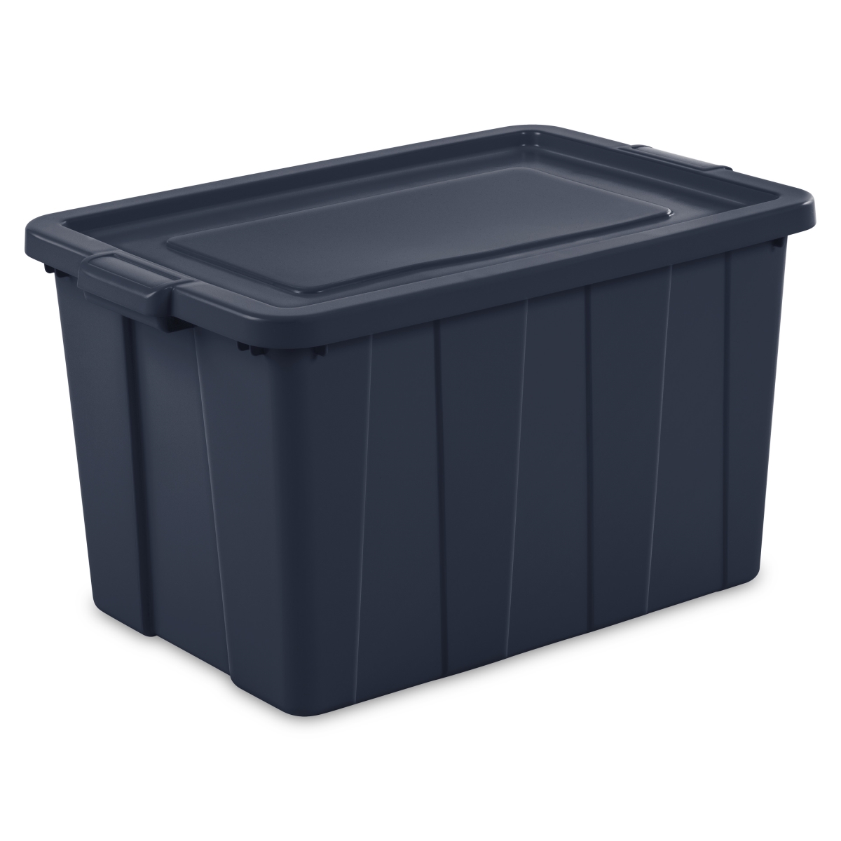 Sterilite - Massillon Oh 15258N06 18 gal Dark Indigo Stackable Latching Tuff Tote