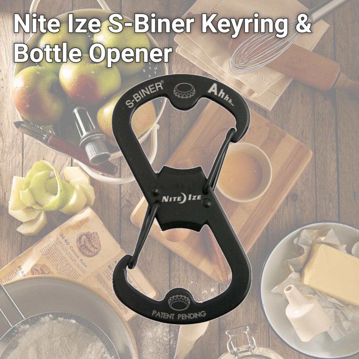 Picture of Nite Ize S-Biner Keyring & Bottle Opener  SBO-03-01