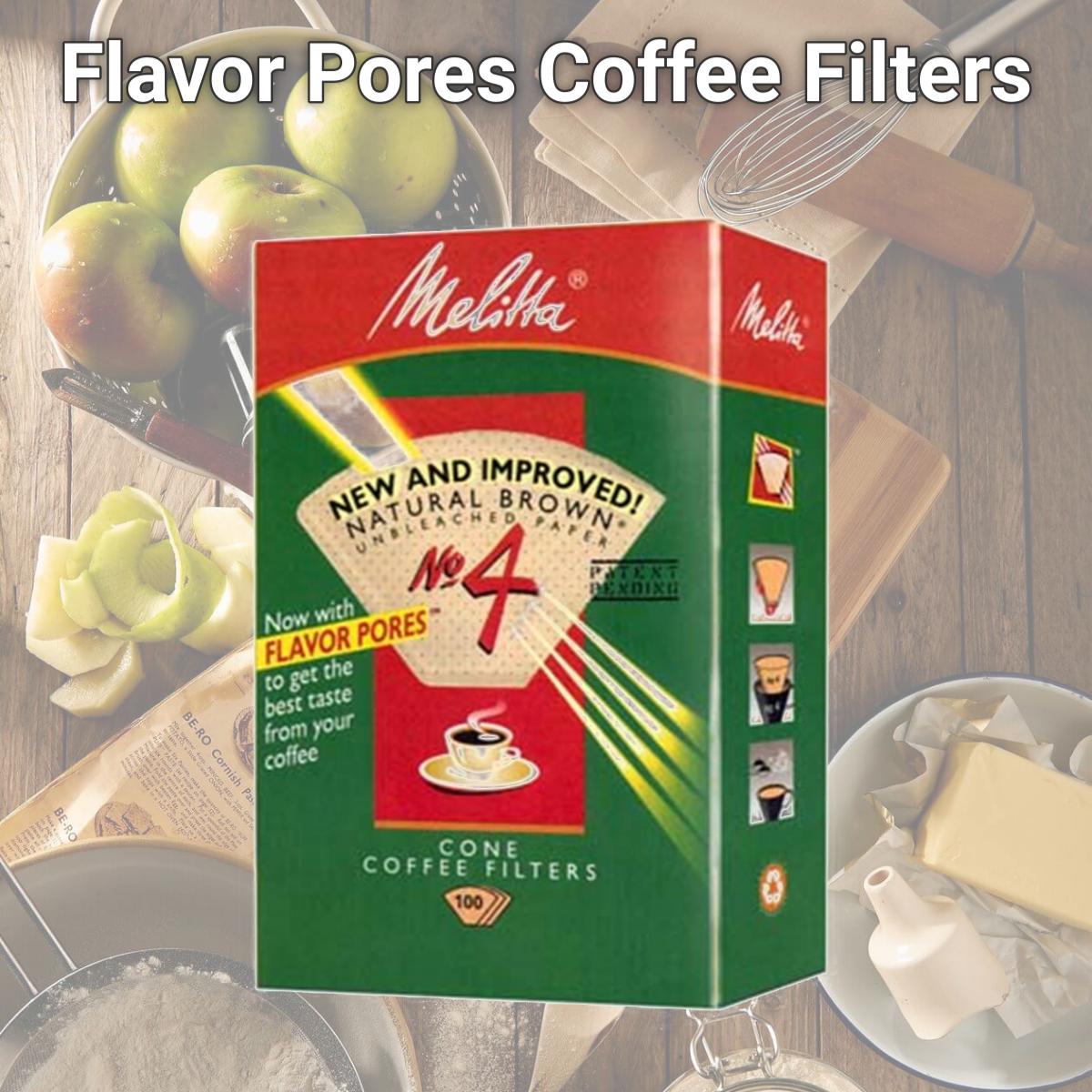 Picture of Melitta Flavor Pores Coffee Filters  624602