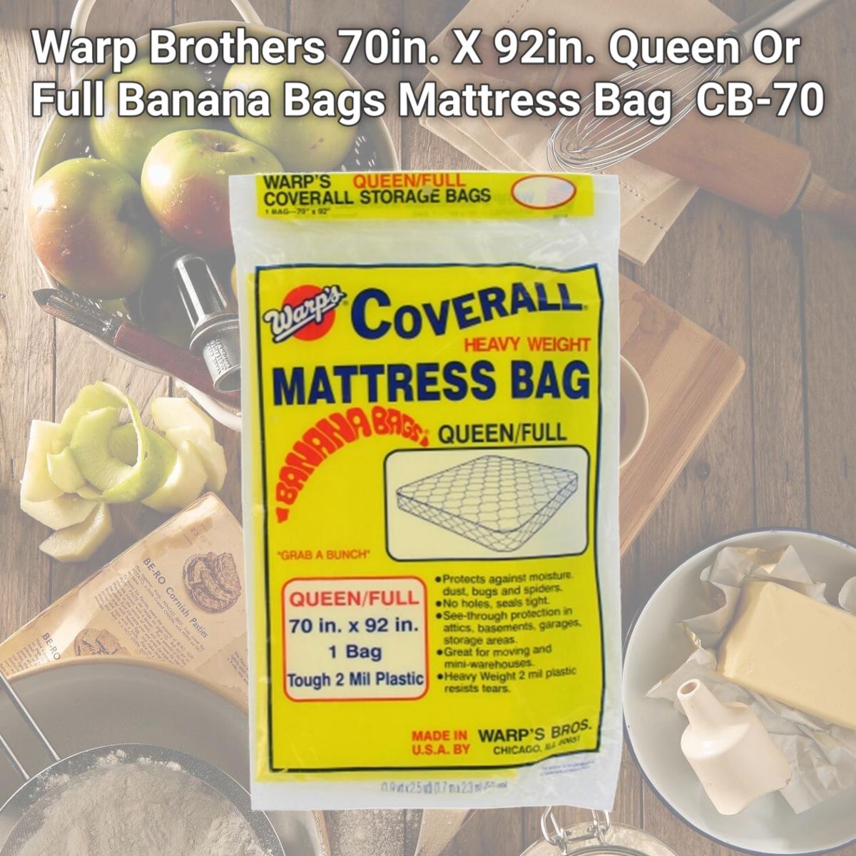 Picture of Warp Brothers 70in. X 92in. Queen Or Full Banana Bags Mattress Bag  CB-70