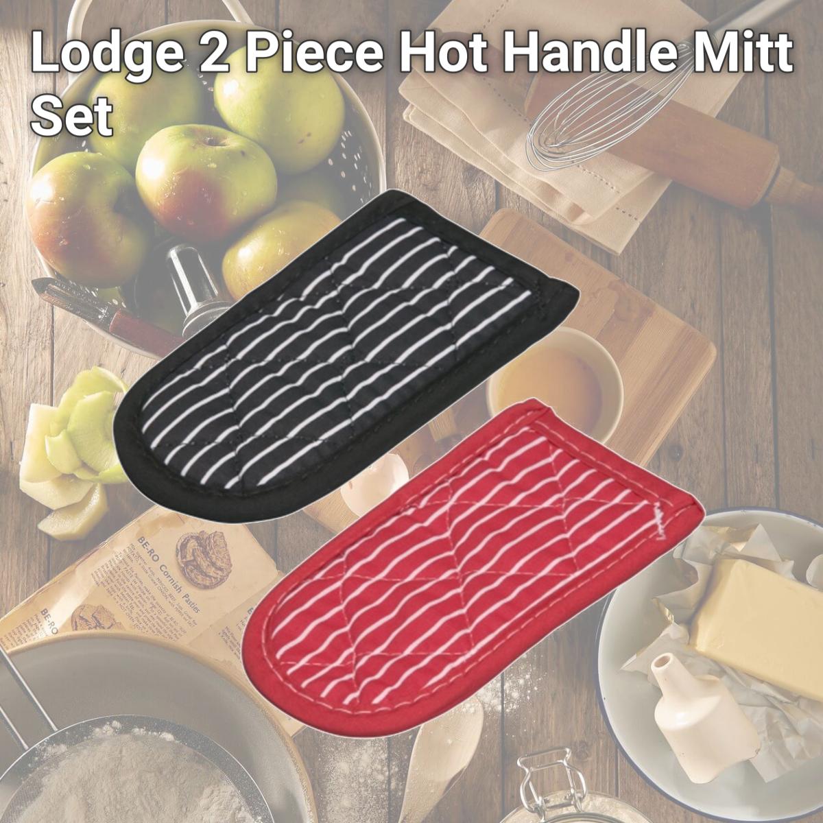 Picture of Lodge 2 Piece Hot Handle Mitt Set  2HH2
