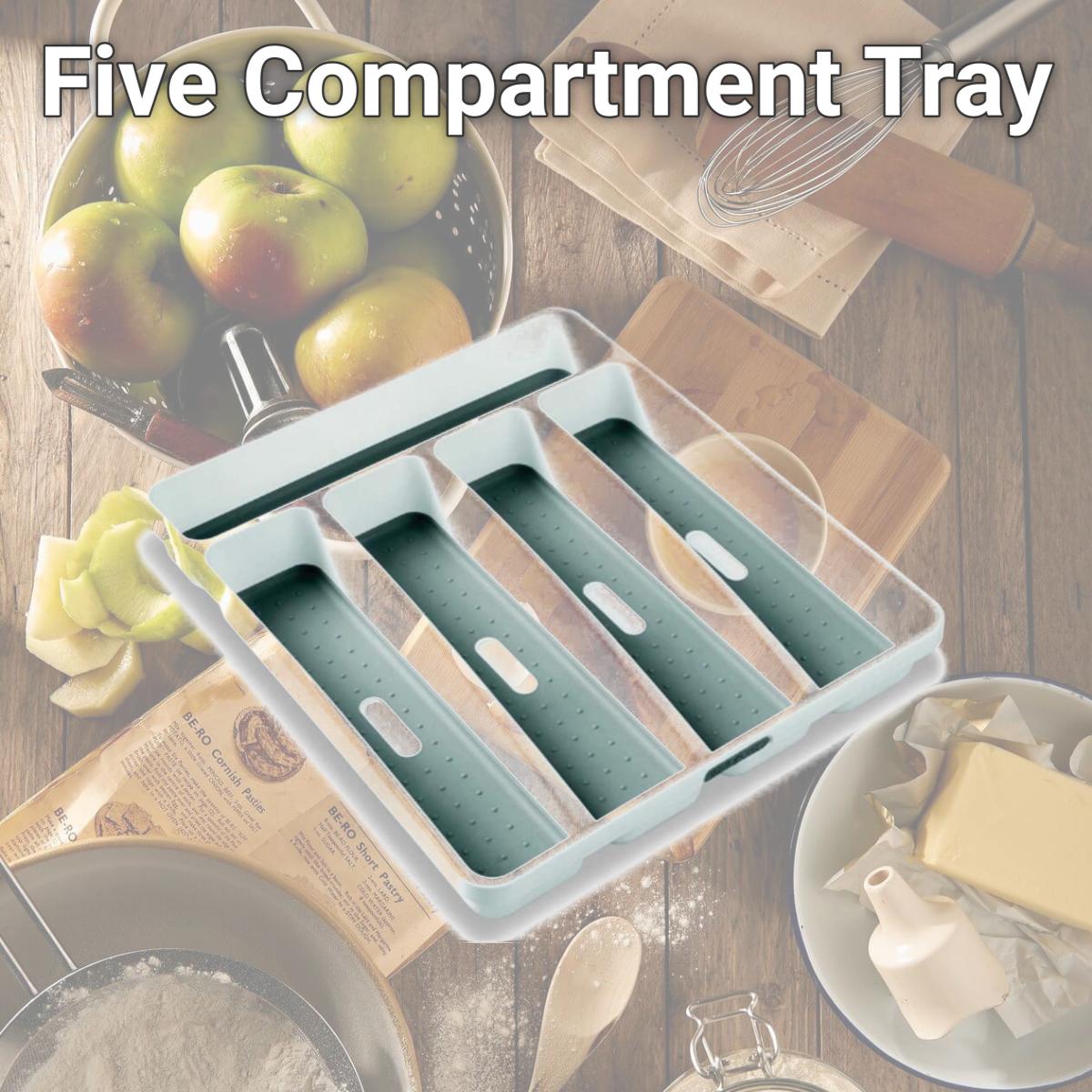 Picture of Made Smart Housewares Five Compartment Tray  29105