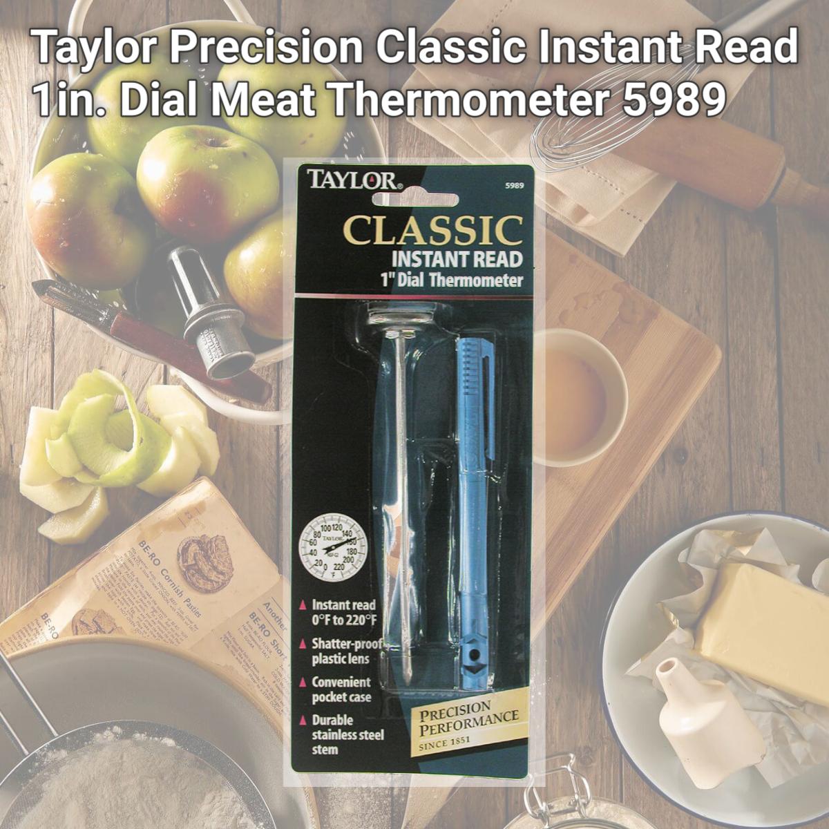 Picture of Taylor Precision Classic Instant Read 1in. Dial Meat Thermometer 5989