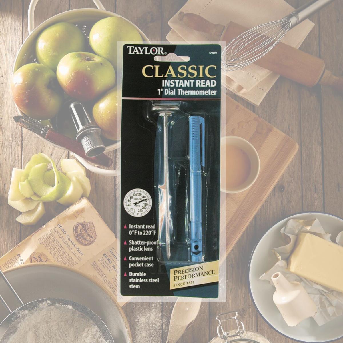 Picture of Taylor Precision Classic Instant Read 1in. Dial Meat Thermometer 5989