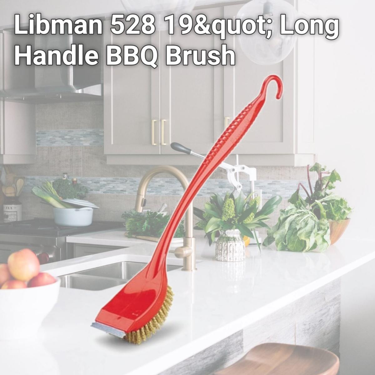 Picture of Libman 528 19" Long Handle BBQ Brush