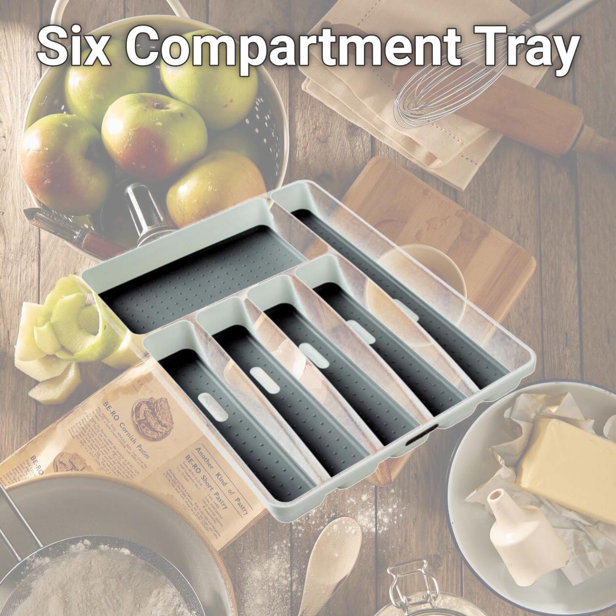 Picture of Made Smart Housewares Six Compartment Tray  29106