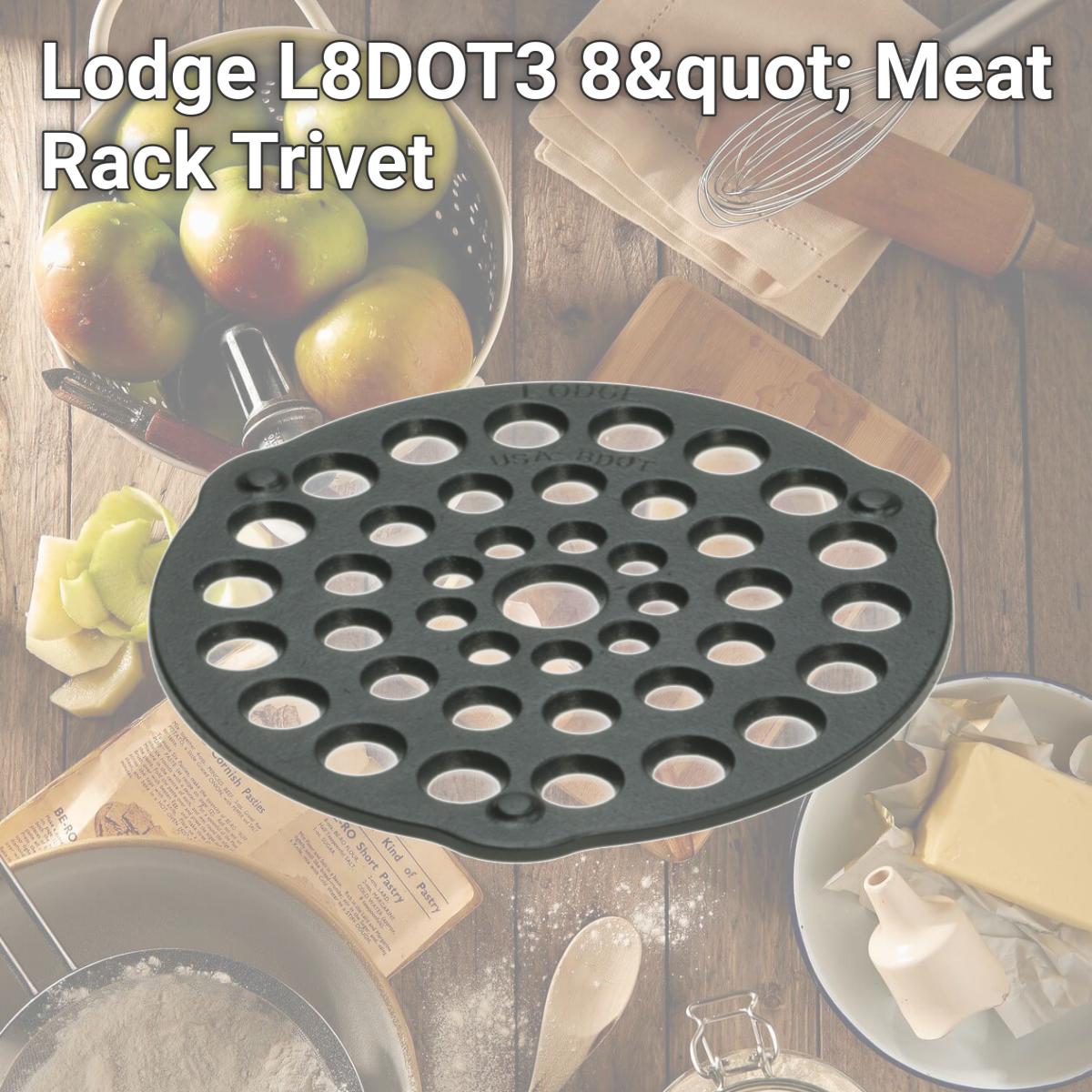 Picture of Lodge L8DOT3 8" Meat Rack Trivet