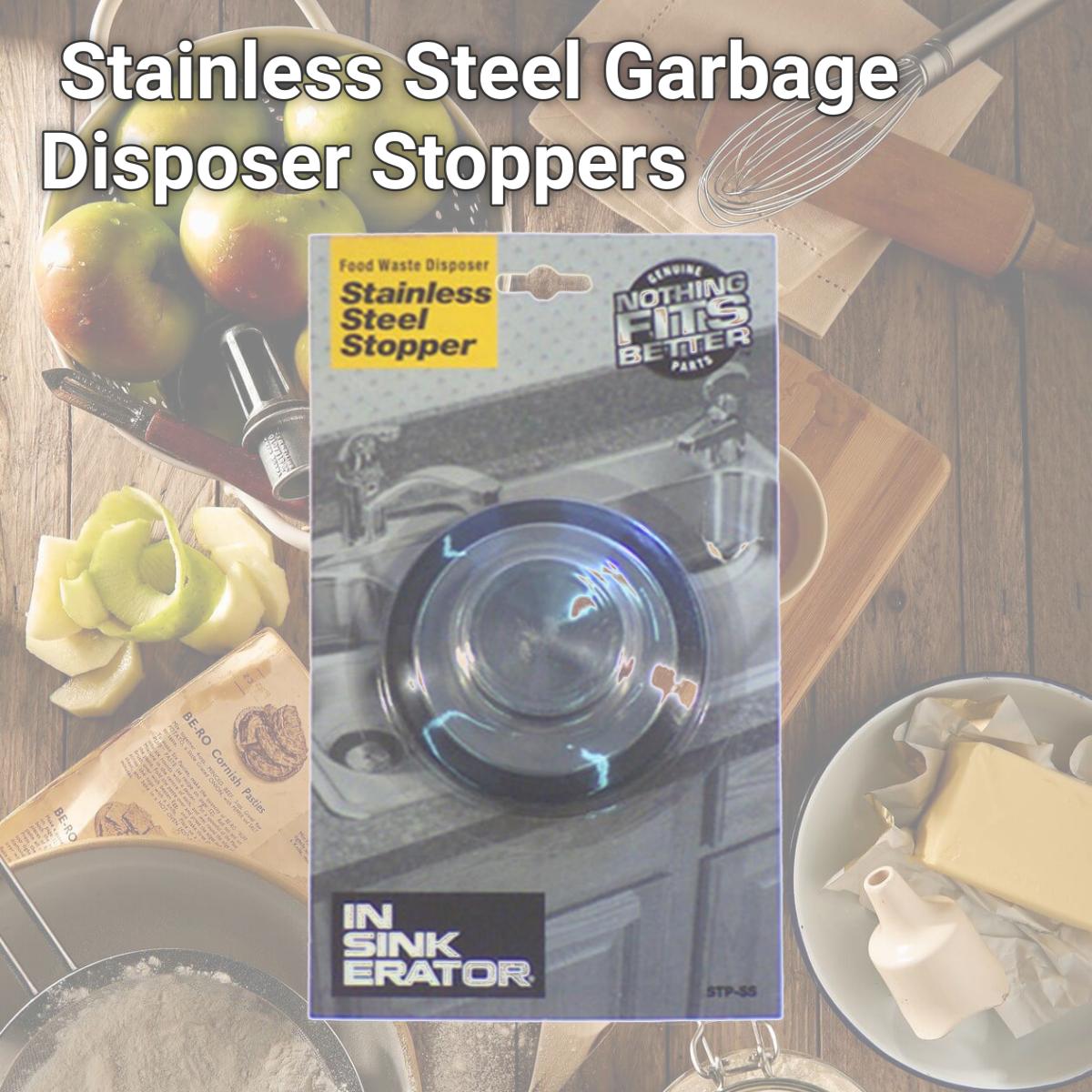 Picture of In-sink-erator Stainless Steel Garbage Disposer Stoppers  STPSS