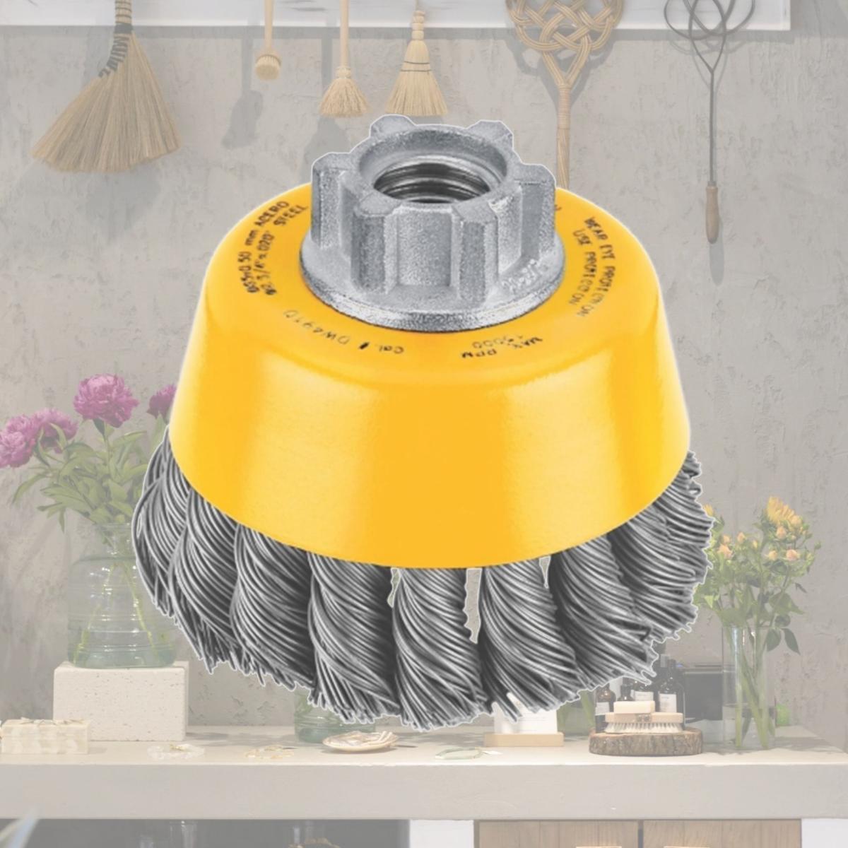 Picture of Dewalt Accessories 3in. Knotted Steel Cup Wire Brush  DW4910