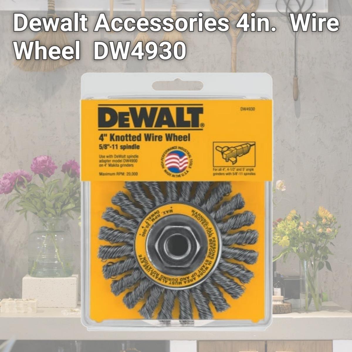 Picture of Dewalt Accessories 4in.  Wire Wheel  DW4930