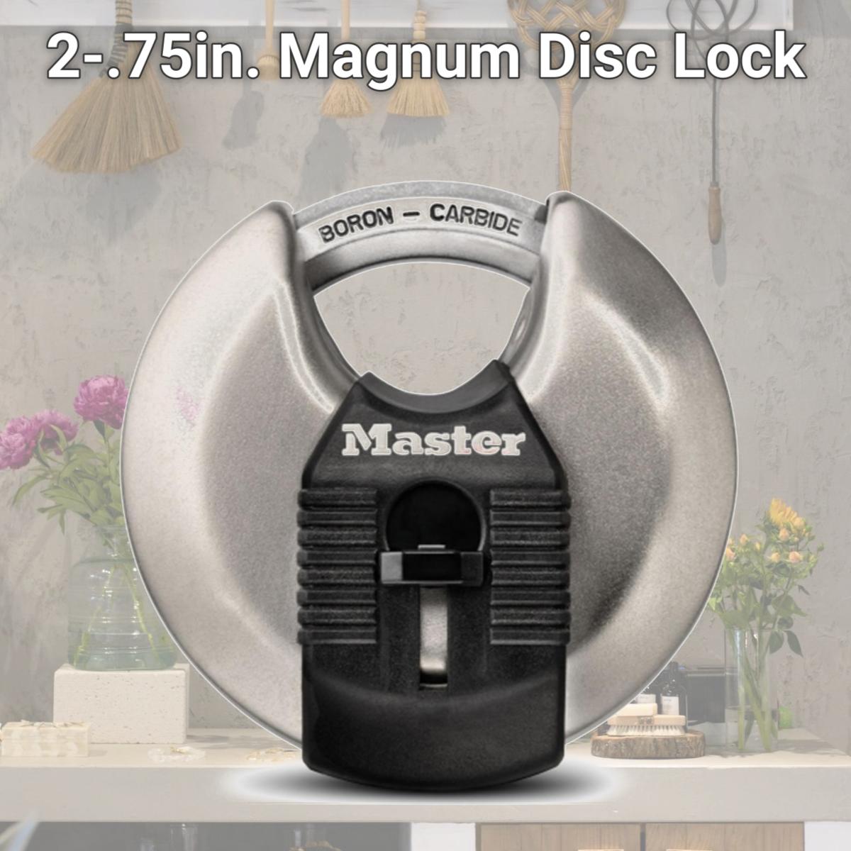 Picture of Master Lock 2-.75in. Magnum Disc Lock  M40XDHC