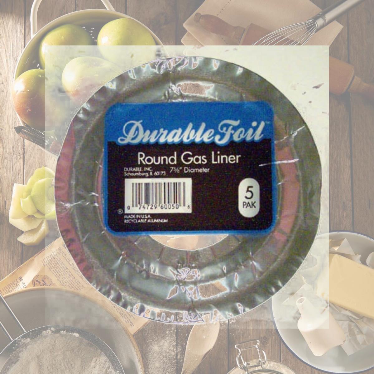 Picture of Durable Foil Durable Foil Round Gas Burner Liners D60050 - Pack of 12