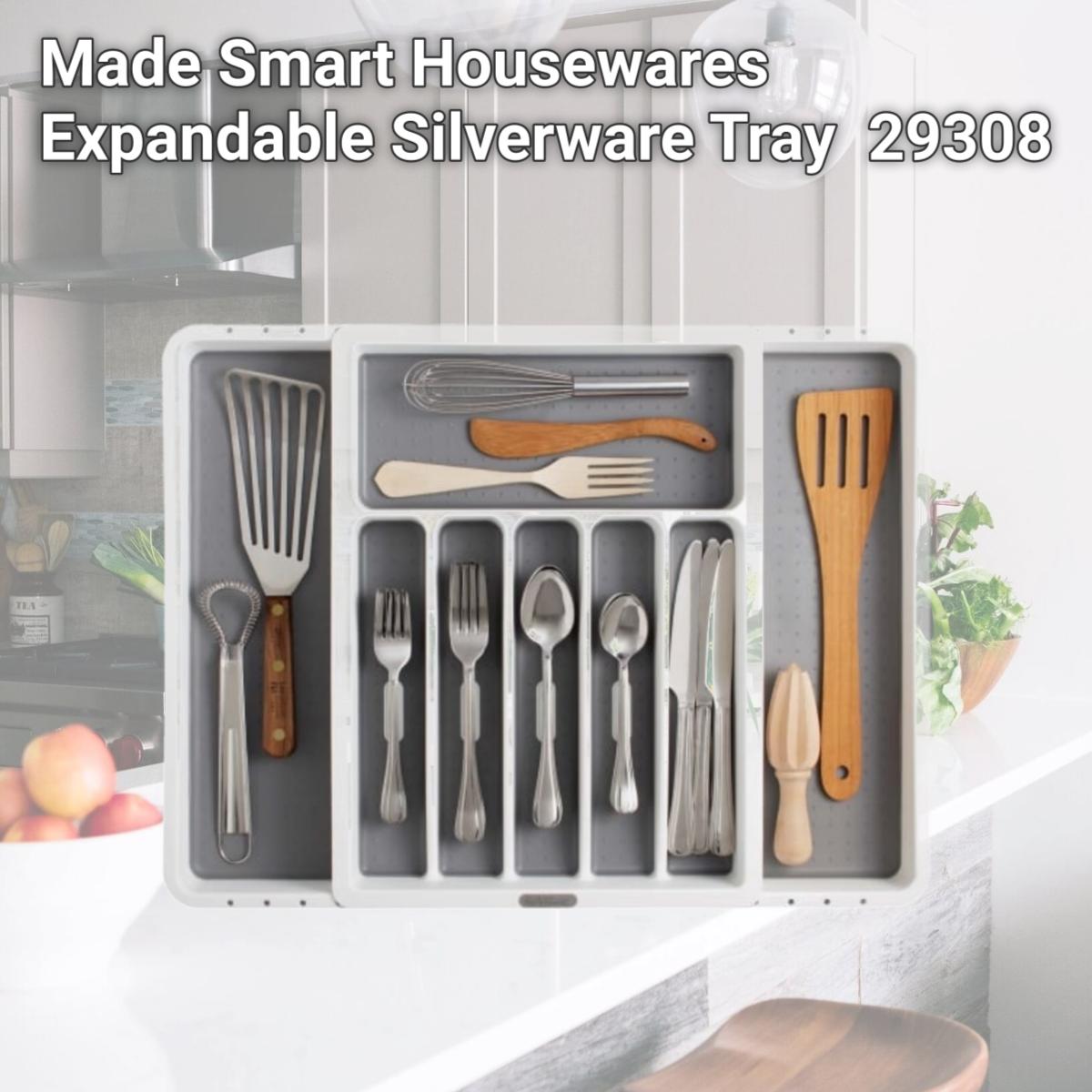 Picture of Made Smart Housewares Expandable Silverware Tray  29308