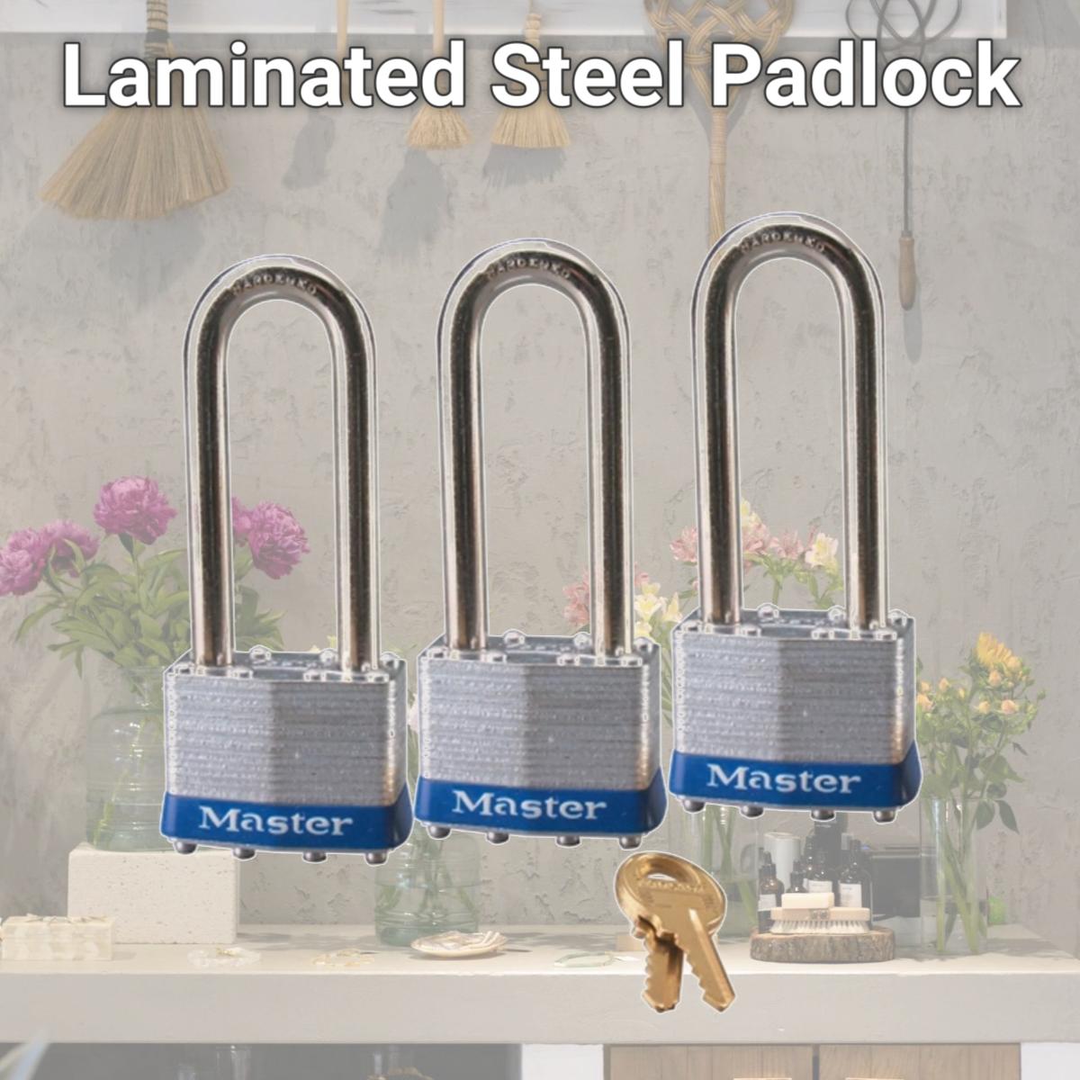 Picture of Master Lock Laminated Steel Padlock  1TRILJ