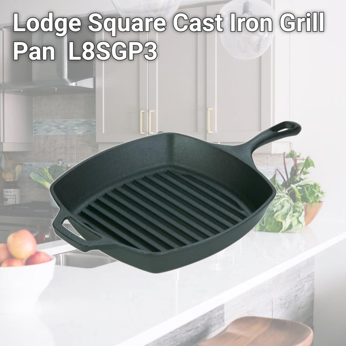 Picture of Lodge Square Cast Iron Grill Pan  L8SGP3