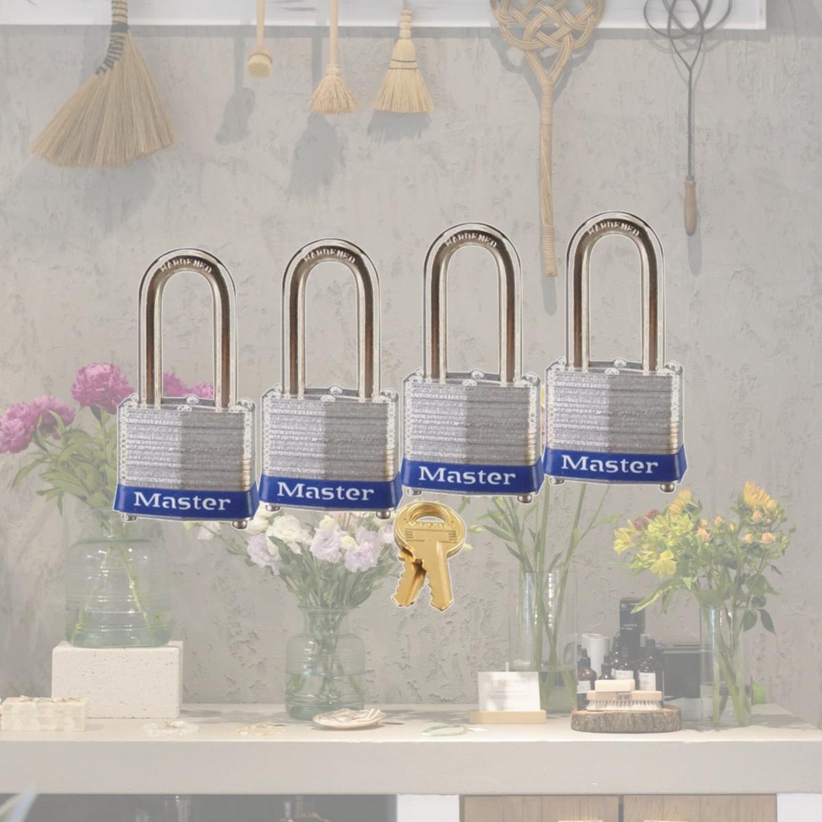 Picture of Master Lock Laminated Steel Padlock  3QLF