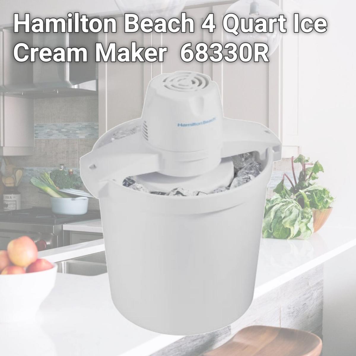 Picture of Hamilton Beach 4 Quart Ice Cream Maker  68330R