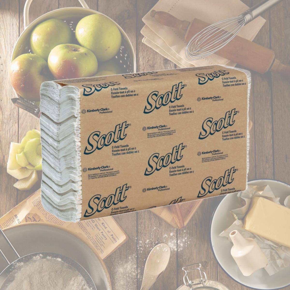Picture of Kimberly Clark Scott C-Fold Paper Hand Towels  03623