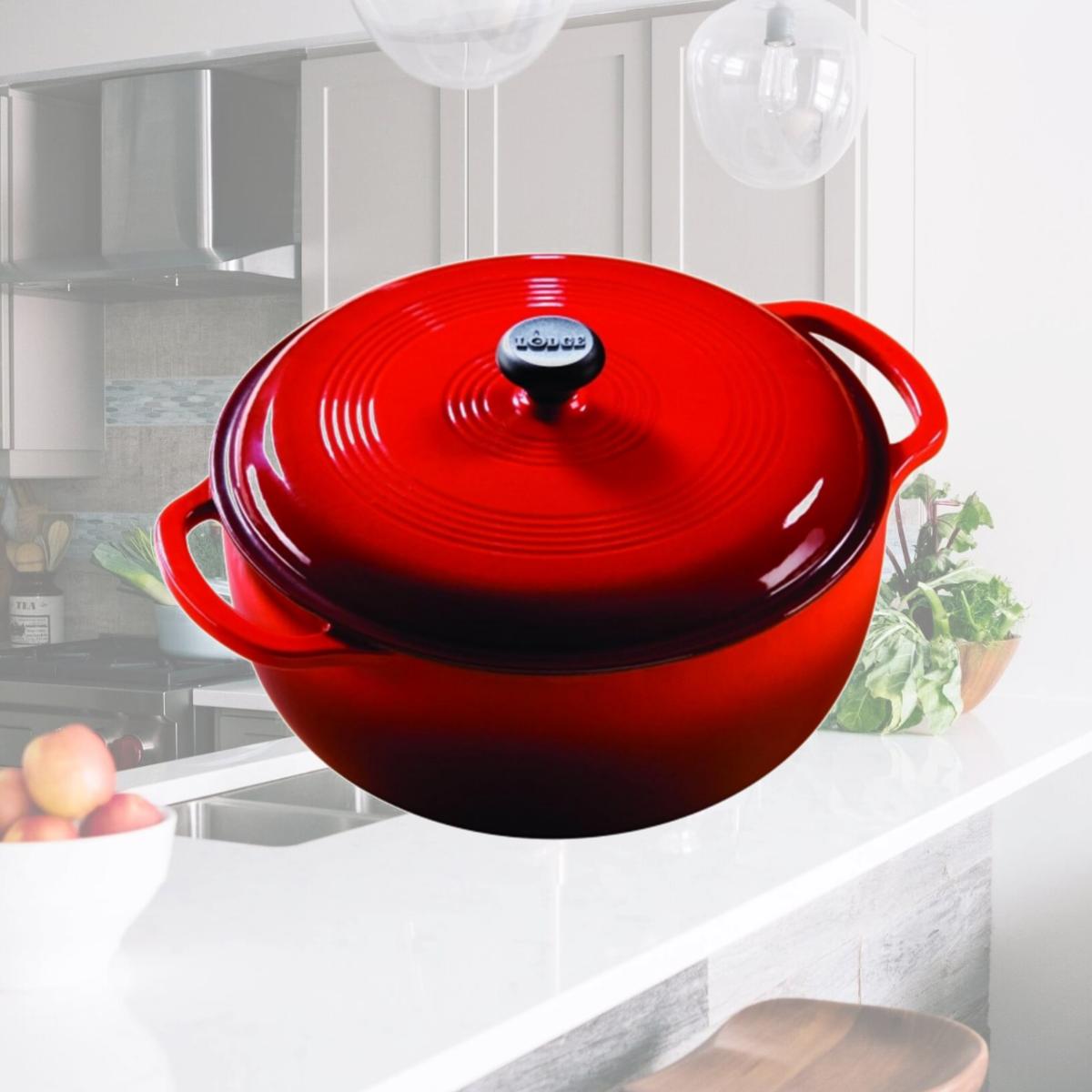 Picture of Lodge Island Spice 6 Quart Dutch Oven  EC6D43