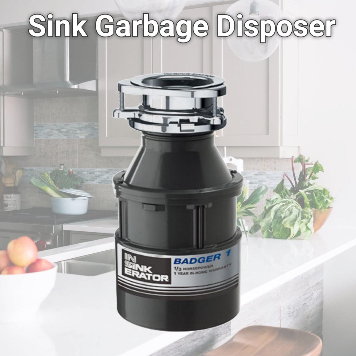 Picture of In-sink-erator Badger 1 Sink Garbage Disposer  BADGER 1