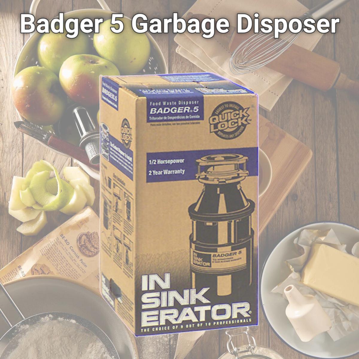 Picture of In-sink-erator Badger 5 Garbage Disposer  BADGER5