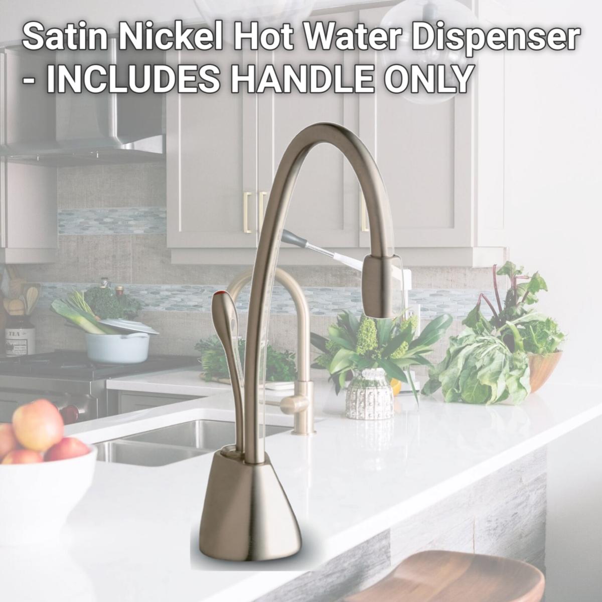 Picture of In-sink-erator Satin Nickel Hot Water Dispenser  FGN1100SN- INCLUDES HANDLE ONLY