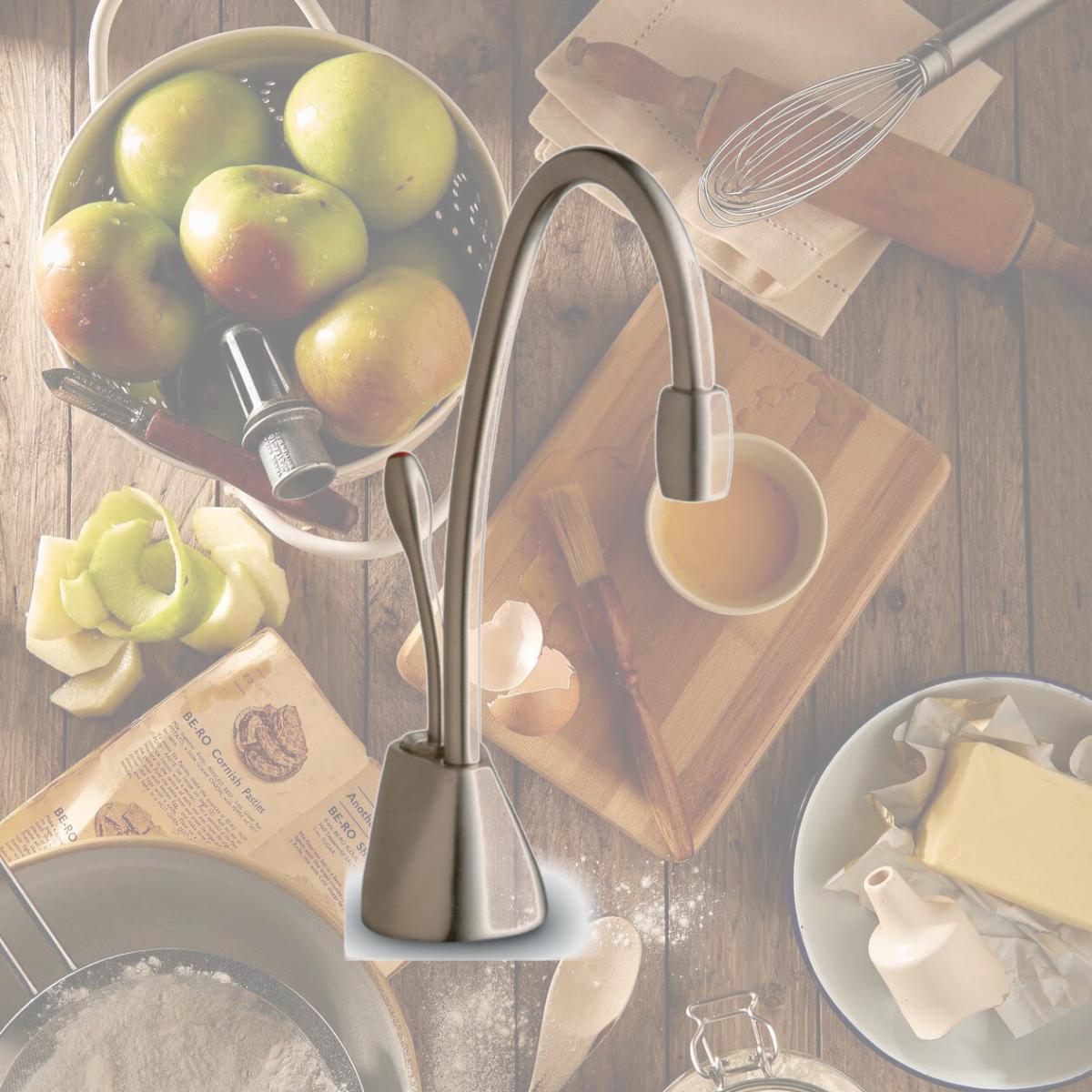 Picture of In-sink-erator Satin Nickel Hot Water Dispenser  FGN1100SN- INCLUDES HANDLE ONLY