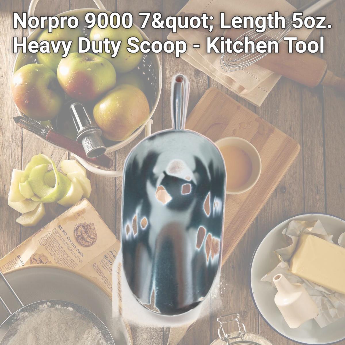 Picture of Norpro 9000 7" Length 5oz. Heavy Duty Scoop - Kitchen Tool