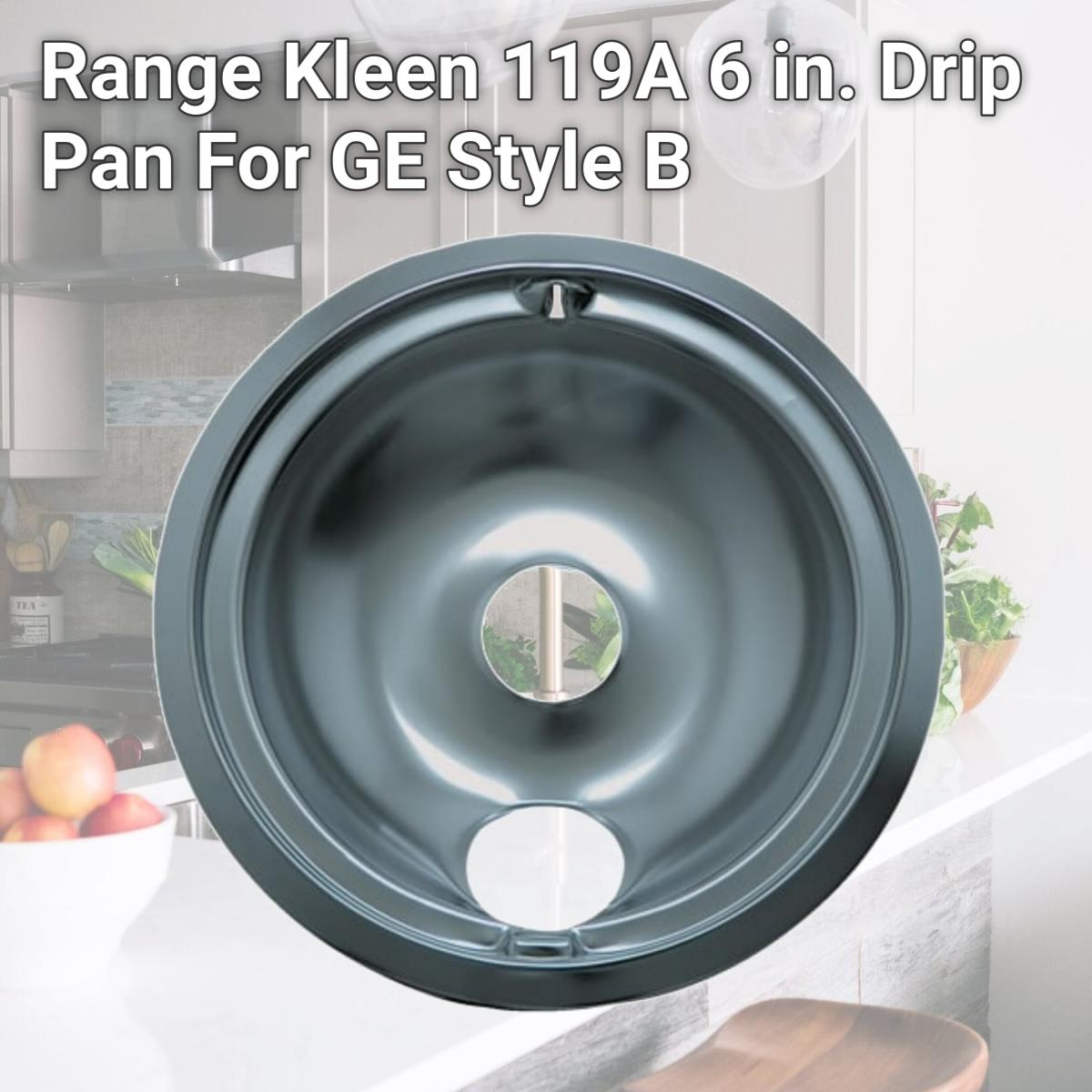 Picture of Range Kleen 119A 6 in. Drip Pan For GE Style B