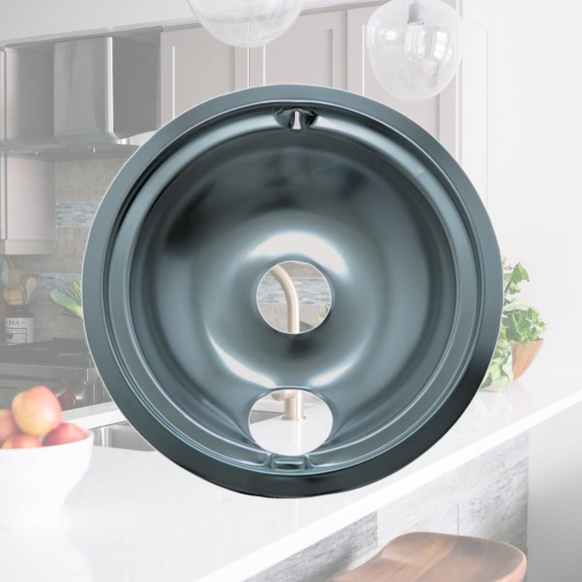 Picture of Range Kleen 119A 6 in. Drip Pan For GE Style B