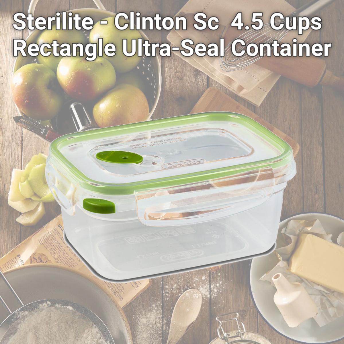 Picture of Sterilite - Clinton Sc 03121606 4.5 Cups Rectangle Ultra-Seal Container