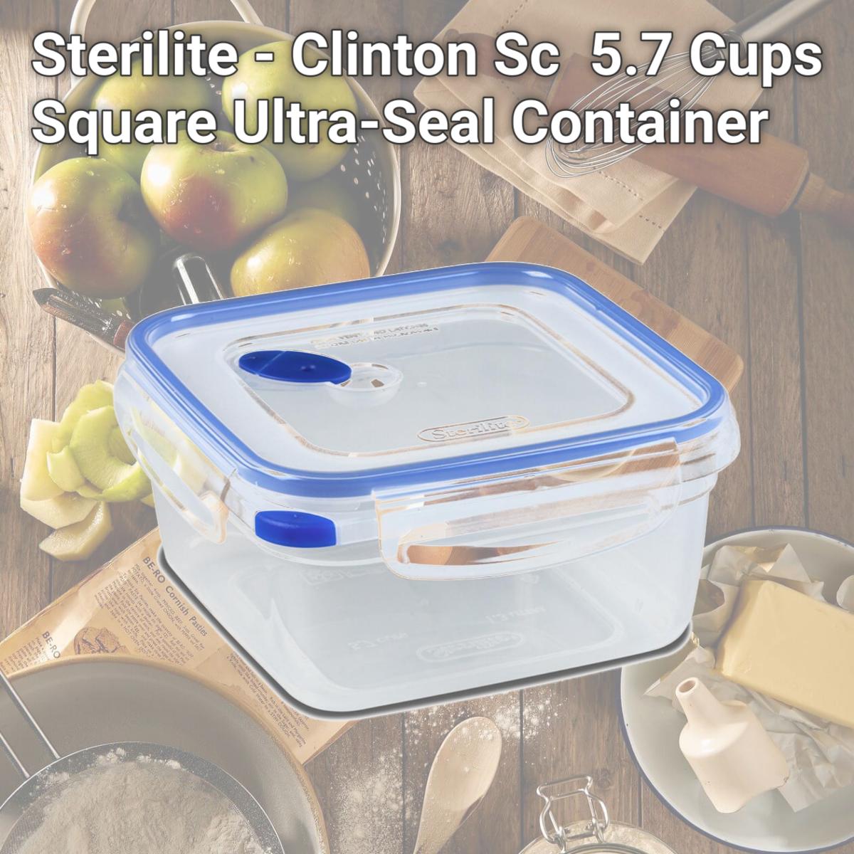 Picture of Sterilite - Clinton Sc 03324706 5.7 Cups Square Ultra-Seal Container