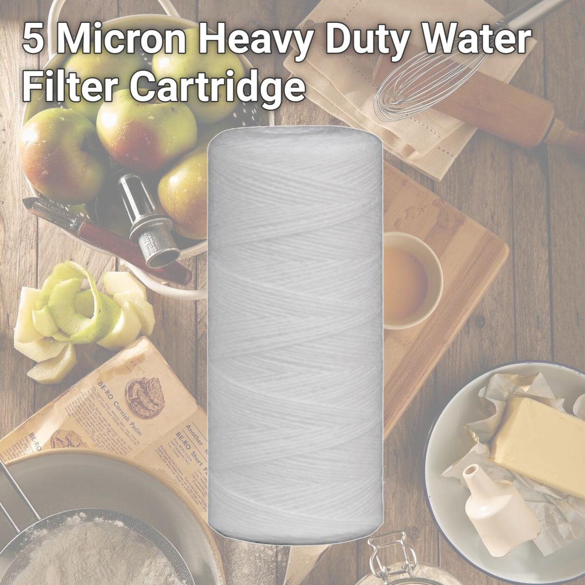 Picture of Culligan 01023995 5 Micron Heavy Duty Water Filter Cartridge