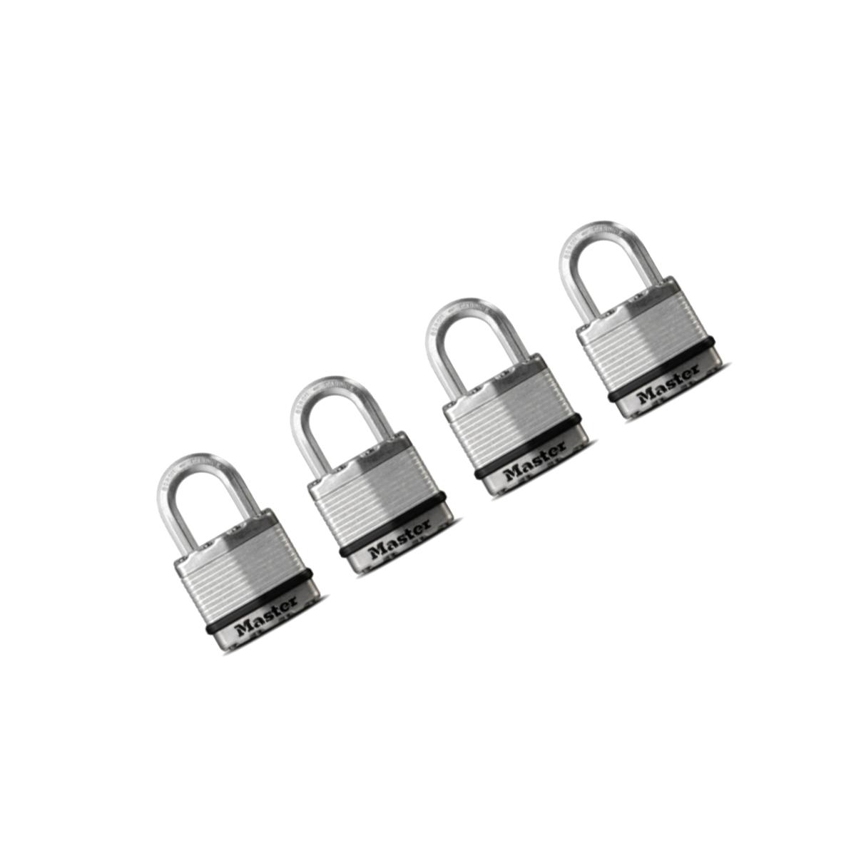 Picture of Master Lock M1XQHC 4 Count 1.75 in. Magnum Padlock
