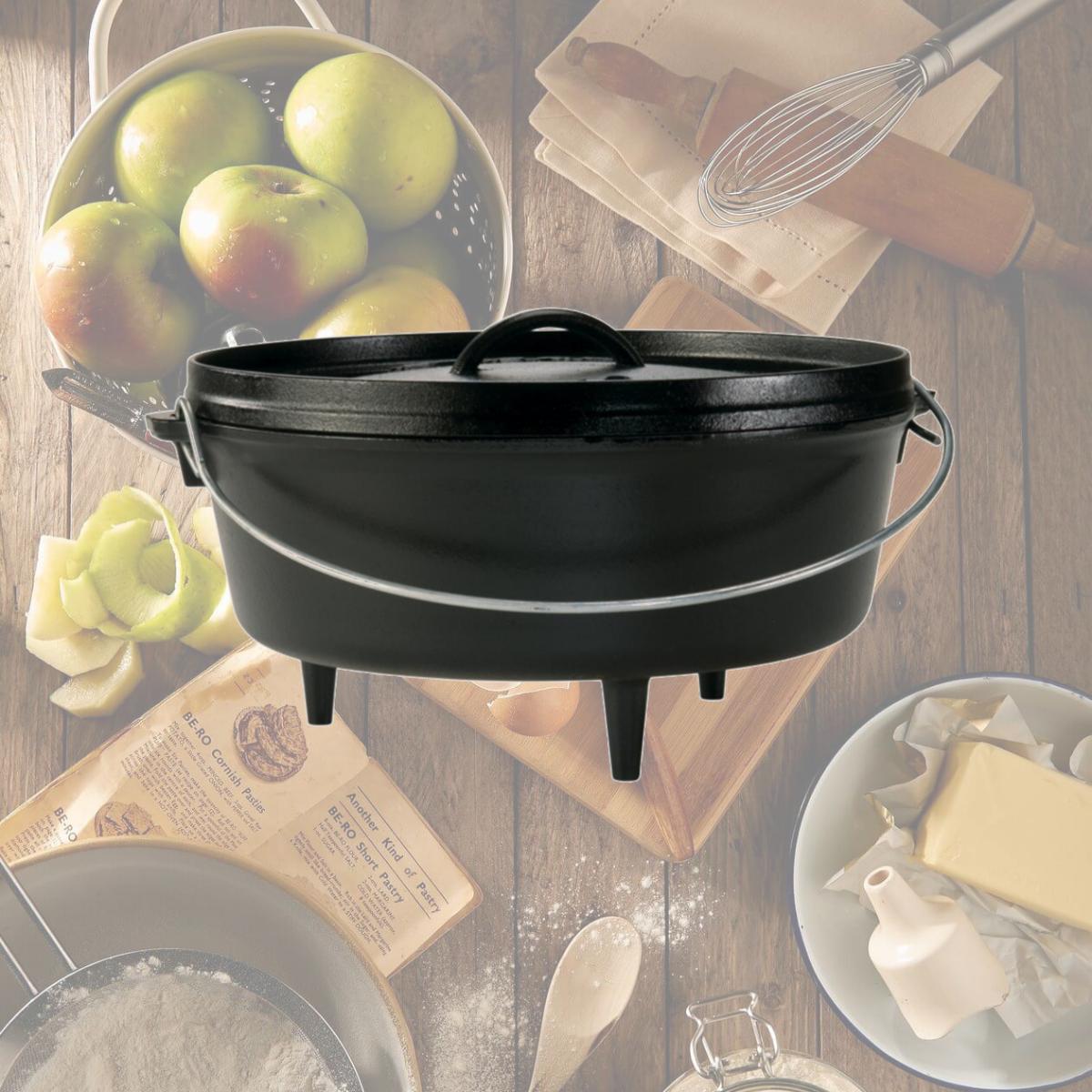 Picture of Lodge L12CO3 6 Quart Cast Iron Logic Camp Dutch Oven