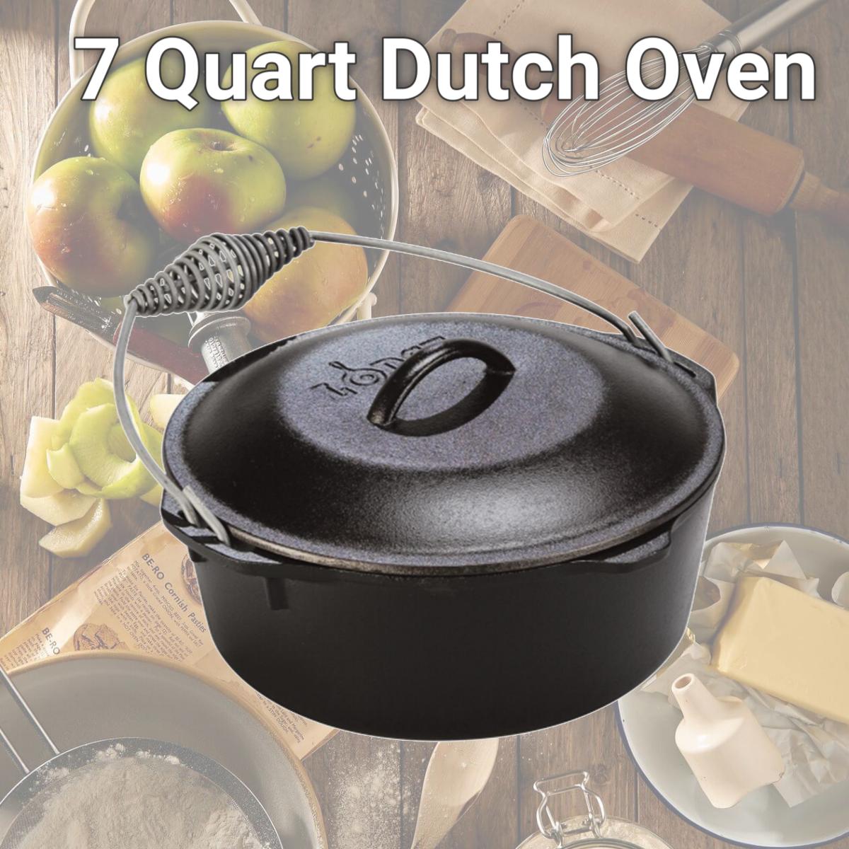 Picture of Lodge L10DO3 7 Quart Dutch Oven